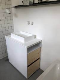 Kleine ruimte badkamermeubel